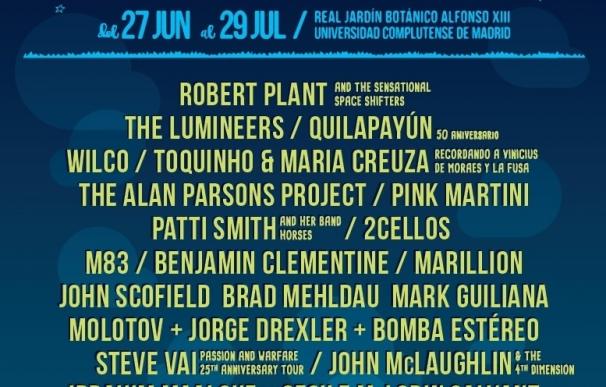 Patti Smith actuará el 8 de julio en Madrid en 'Noches del Botánico'