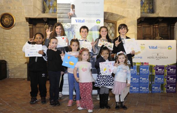La Fundación Vital entrega los premios a los escolares participantes en el programa 'Desayunos saludables'