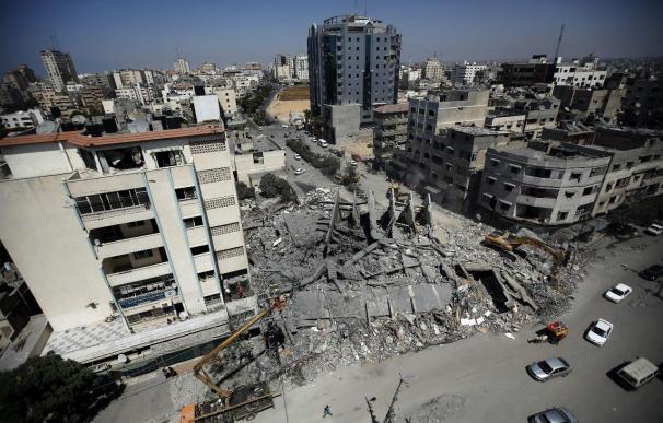 Un bombardeo destruye la torre donde estaba la oficina del corresponsal de EFE en Gaza