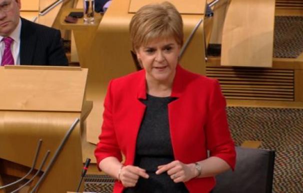 Nicola Surgeon, hoy en el Parlamento escocés