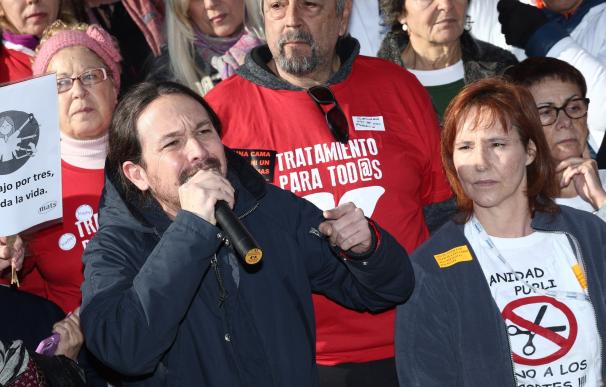 Podemos vuelve este sábado a las calles con una treintena de movilizaciones en toda España contra "la trama"