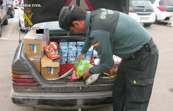 Inmovilizadas en Melilla más de 18 toneladas de alimentos y 6.000 litros de bebidas procedentes del comercio ilegal