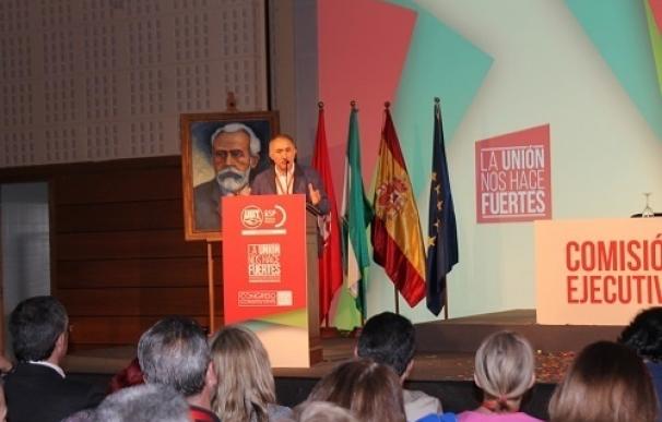Álvarez (UGT) defiende que en el futuro las pensiones tendrán que ser sufragadas en parte por impuestos