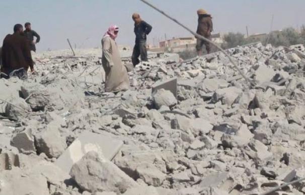 La coalición mata a 33 personas en un bombardeo sobre un centro de acogida en Raqqa