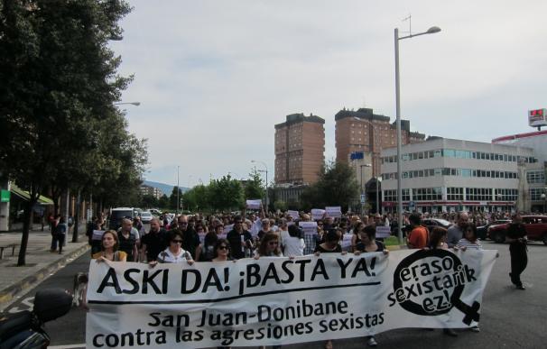 Cientos de personas rechazan en Pamplona las últimas agresiones sexistas