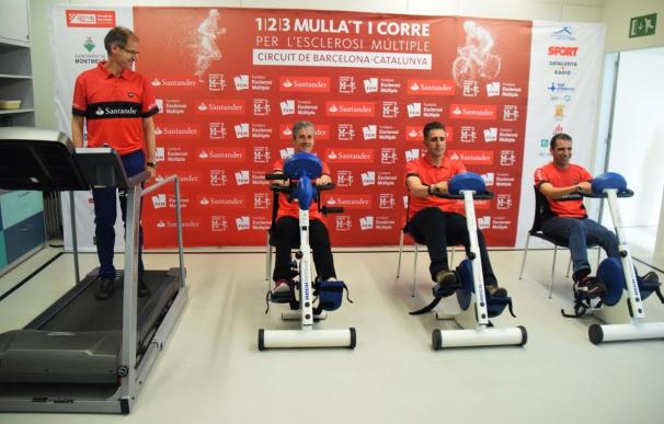 Indurain, Gené, Antón y Castillejo, presentes en la '1l2l3 Corre y Pedalea por la Esclerosis Múltiple'