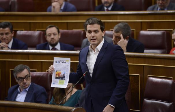 Rivera ve una "temeridad" la petición de Podemos de eliminar el delito de enaltecimiento del terrorismo