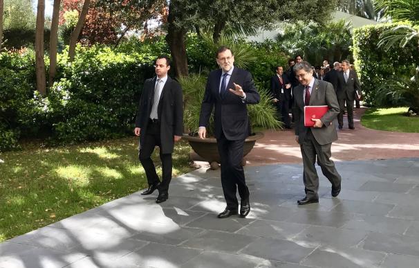 Rajoy afirma que el tramo catalán del Corredor Mediterráneo acabará en primavera de 2020
