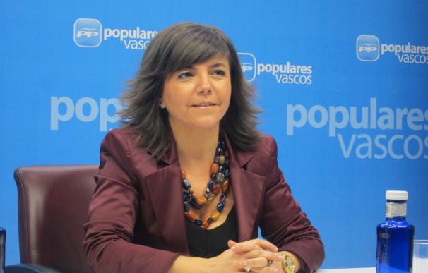 Nera Llanos, secretaria general del PP vasco