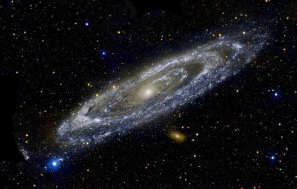 Imagen de archivo de una galaxia. Foto AFP