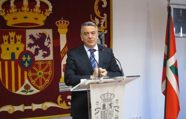 Delegado del Gobierno Euskadi pide las coordenadas de las armas y rechaza una escenificación grotesca del desarme