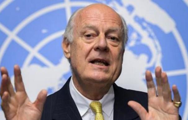El mediador de la Naciones Unidas para Siria, Staffan de Mistura