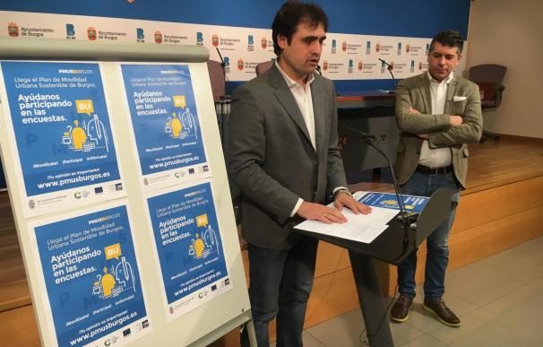 El Ayuntamiento de Burgos realizará cerca de 13.000 encuestas para la revisión del Plan de Movilidad Urbana Sostenible