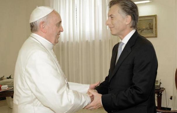 Macri augura que tendrá "una muy buena reunión" con el Papa