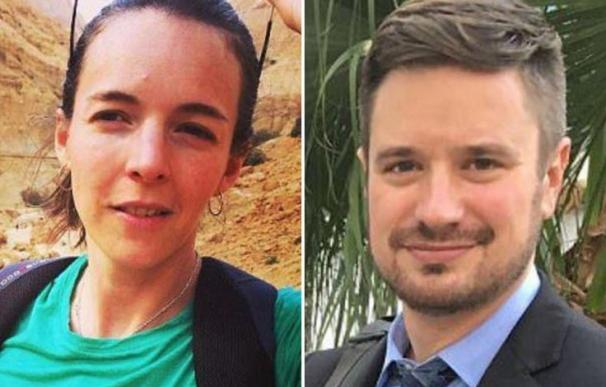 Zaida Catalan y Michael Sharp fueron secuestrados por hombres no identificados mientras investigaban violaciones de derechos humanos en la provincia de Kasai (Human Rights Watch)