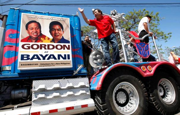 Arranca el espectáculo de la campaña electoral en Filipinas