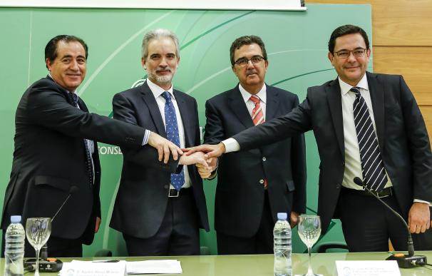 El SAS y la Fundación Amancio Ortega firman el convenio para la adjudicación de nuevos equipos de tratamiento de cáncer