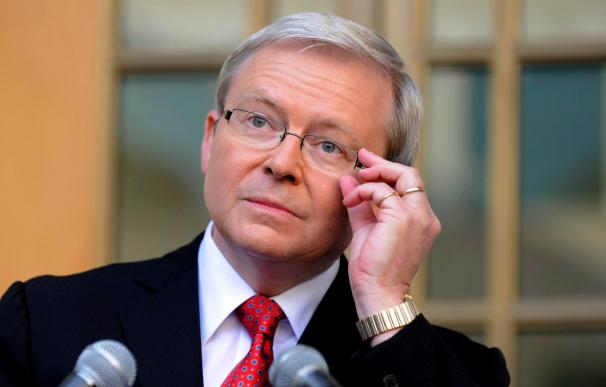 El Partido Laborista vota mañana si mantiene de primer ministro a Kevin Rudd