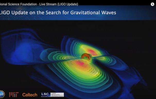Detectan las ondas gravitacionales que Einstein predijo hace 100 años