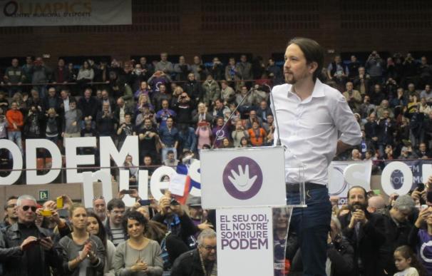 Iglesias ve inviable una consulta con esta Constitución aunque Cataluña es "nación"