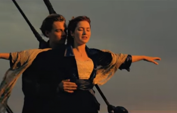 Una de las escenas que aparece en 'Titanic' (Tráiler de Youtube)