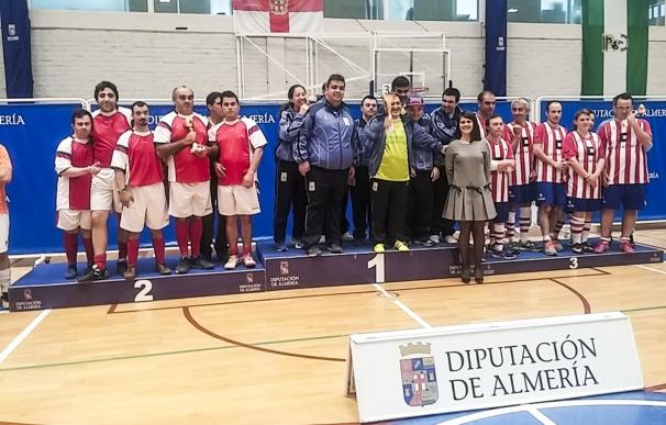 La modalidad de fútbol-sala da el pistoletazo de salida al Programa Deporte Adaptado 2017 de Diputación