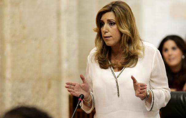 Susana Díaz espera pactar con C's para bajar el IRPF autonómico para 2016