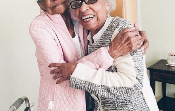 Ancianas amigas desde 1945 (Instagram)