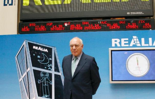 Realia aumentó su pérdida el 18,3 por ciento en 2009, hasta los 54,2 millones de euros