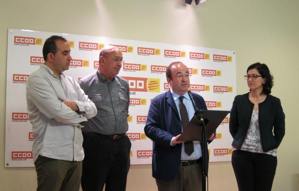 Iceta pide a Puigdemont preguntarse por qué no le recibe "ninguna autoridad internacional"