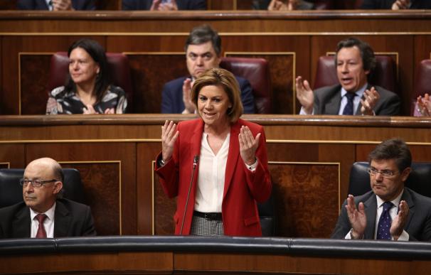 Cospedal ve "perfectamente reconducible" la relación con Cs tras su alianza con PSOE y Podemos