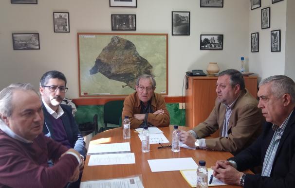 El Gobierno de Aragón empieza en Albalate del Arzobispo su ronda de visitas a municipios mineros