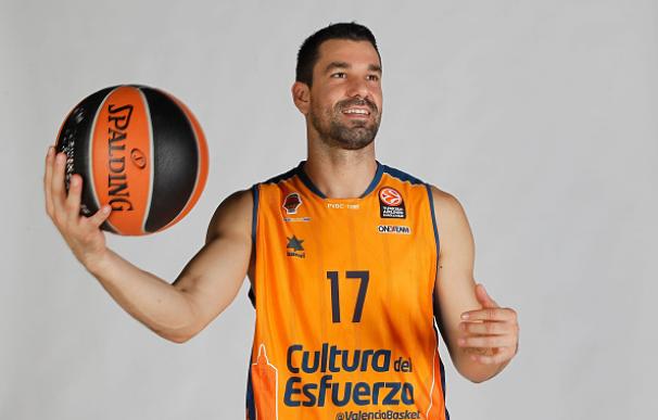 Rafa Martínez, capitán de Valencia Basket / Getty Images