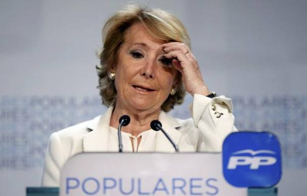 La trama Púnica termina por salpicar al PP de Madrid que lidera Esperanza Aguirre (Foto: AFP)