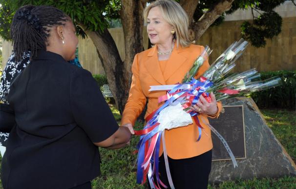 Secretary Of State Clinton Travels To Africa