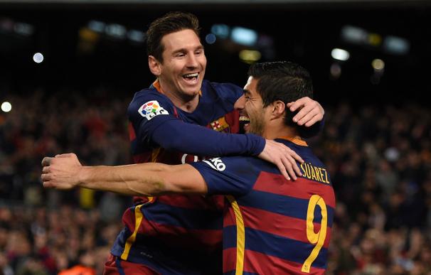 Messi y Suárez firmaron un penalti para la posteridad / AFP