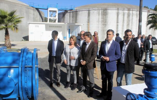 Fiscal inaugura el nuevo ramal de Jerez, que abastecerá de agua a una población de 225.000 habitantes