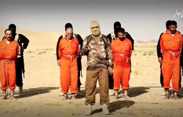 Fotograma del último vídeo de Estado Islámico
