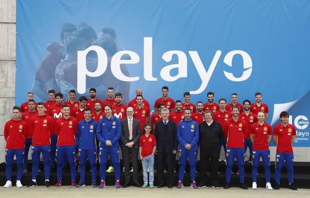 La selección española de fútbol y 'Pelayo' renuevan su patrocinio