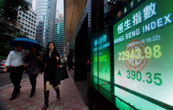 El índice Hang Seng sube 0,59% en la apertura, 124,77 puntos hasta 21.333,06