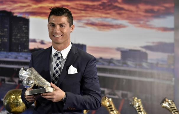 Cristiano Ronaldo se hace de oro