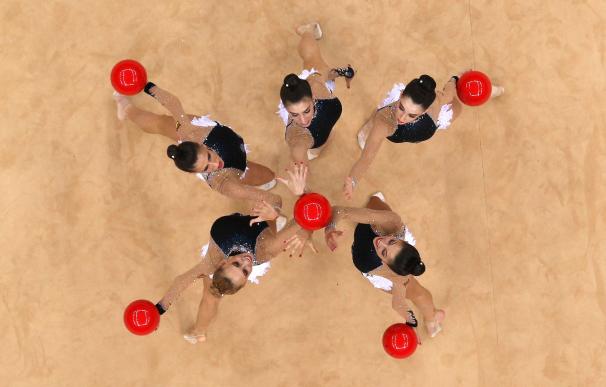 El equipo español de gimnasia rítmica protagonizará el anuncio de Freixenet (Foto de archivo) / Getty Images