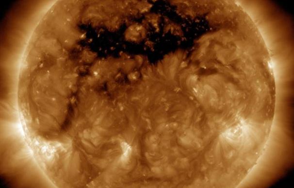 Imagen de una erupción solar
