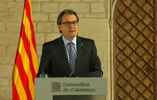 El president en funciones de la Generalitat, Artur Mas.