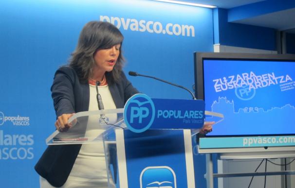 Nerea Llanos no descarta postularse a la presidencia del PP vasco y se muestra "dispuesta" a lo que le pida el partido