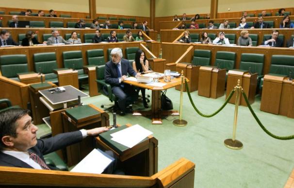 El Parlamento Vasco guarda un minuto de silencio por las víctimas del terror