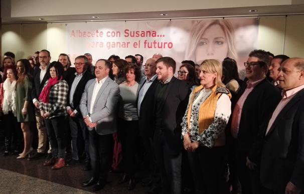 Se presenta en Albacete el grupo de apoyo a Susana Díaz, con Nacho Hernando, Aurelia Sánchez y otros "cargos" destacados