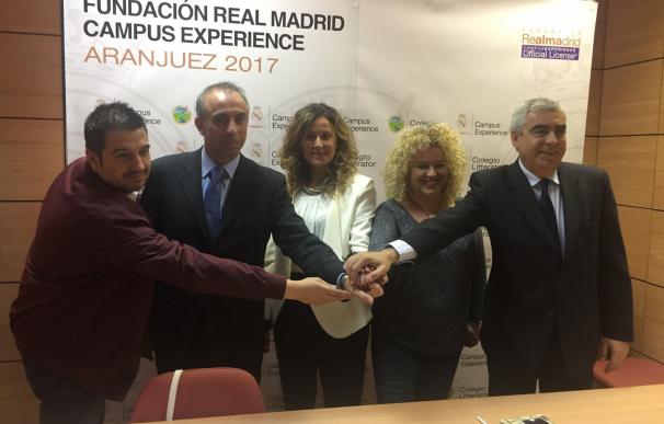 El I Campus Experience de la Fundación Real Madrid se celebrará del 3 al 7 de julio en Aranjuez