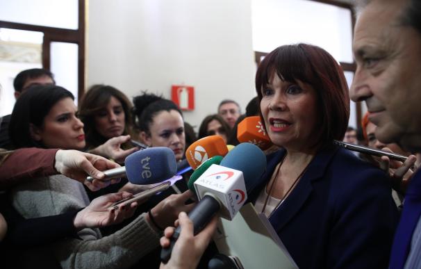 Presidenta del PSOE andaluz exige a Margarita Robles "respeto" a Mario Jiménez y a las normas internas: "No todo vale"