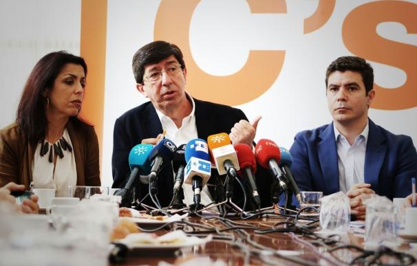 Marín (Cs) renunciaría a la Junta si fuera Susana Díaz y prefiere que sea ella quien gane las primarias del PSOE